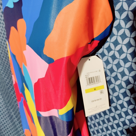 Nautica Swim - Women's 2 piece, multicolored swimsuit. New. Size - M - Picture 3 of 9